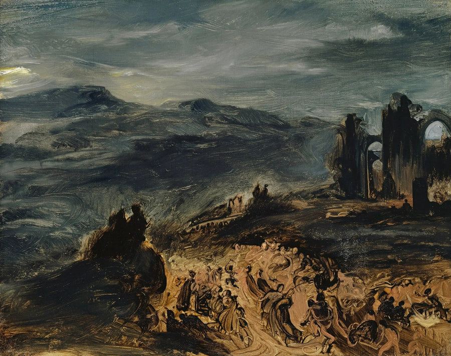 Cena de sabá - Eugène Delacroix