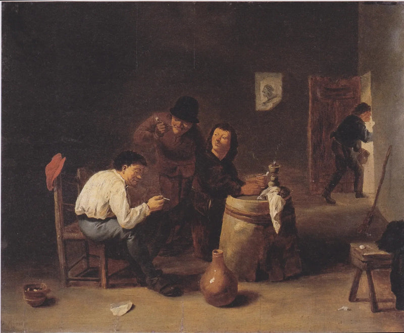 Cena de taberna - David Teniers Júnior