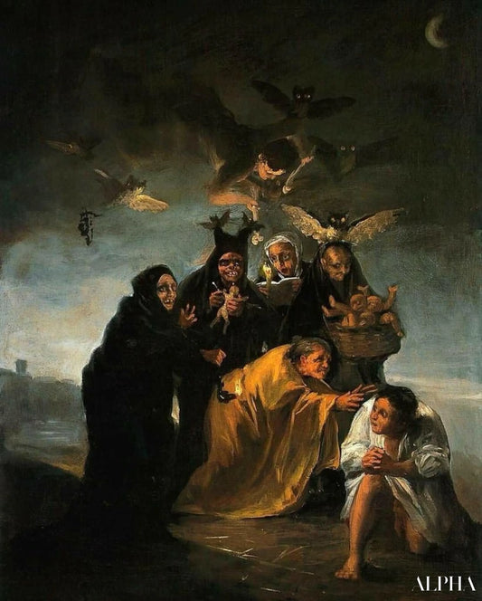 Scène d'exorcisme - Francisco de Goya - Reproductions de tableaux et peintures haut de gamme