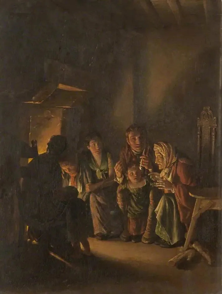 Cena doméstica - David Teniers Júnior