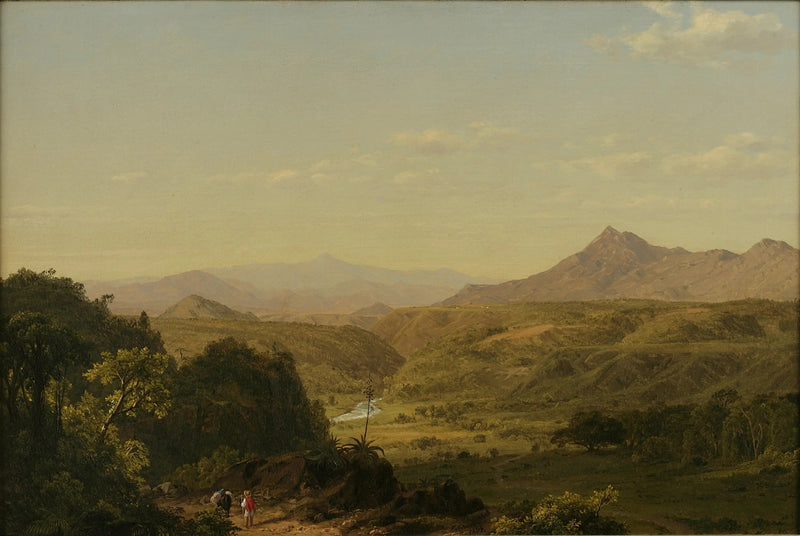 Cena entre os Andes - Frederic Edwin Church