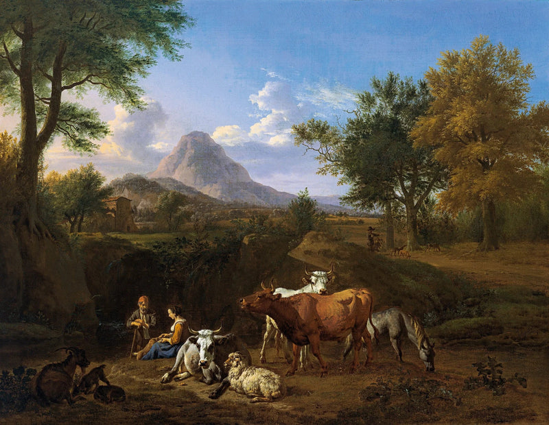 Scène pastorale - Adriaen van de Velde
