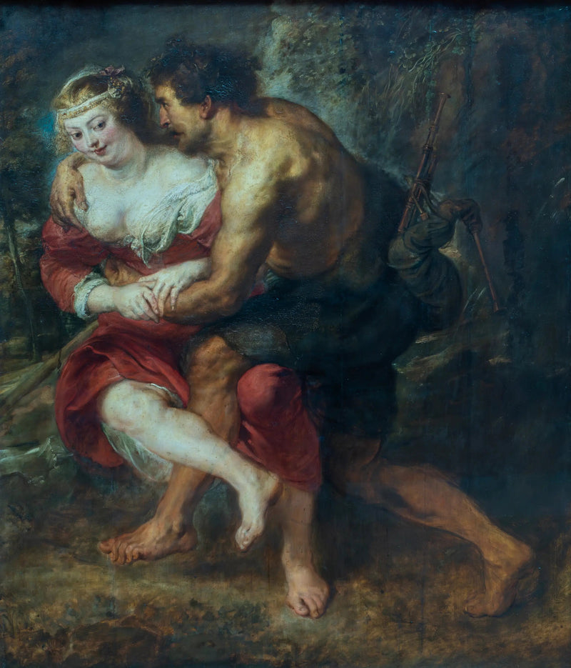 Cena pastoral (Corydon e Silvia) - Peter Paul Rubens