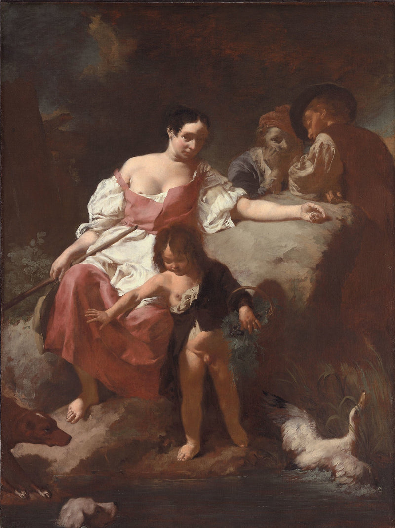 Cena pastoral - Giovanni Battista Piazzetta