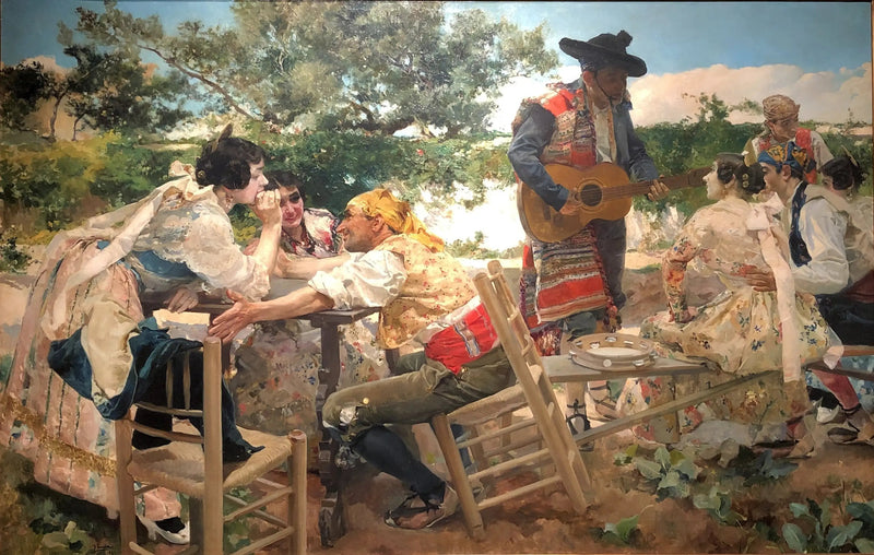 Cena valenciana - Joaquín Sorolla