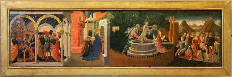 Cenas da História de Suzana: Suzana e os anciãos - Zanobi Strozzi