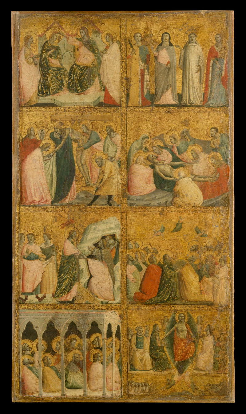 Cenas da vida de Cristo - Giovanni Baronzio