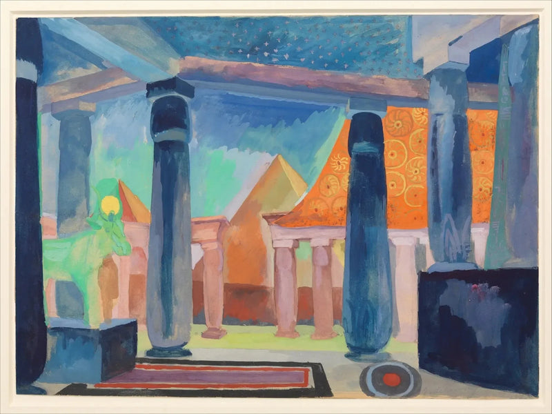 Cenografia para Cleópatra - Robert Delaunay
