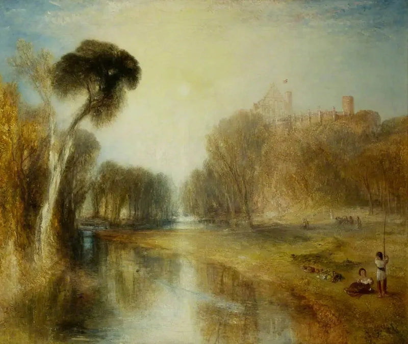 Castelo Rosenau, Baviera, Sede de Sua Alteza Real o Príncipe Alberto de Coburgo - J. M. W. Turner