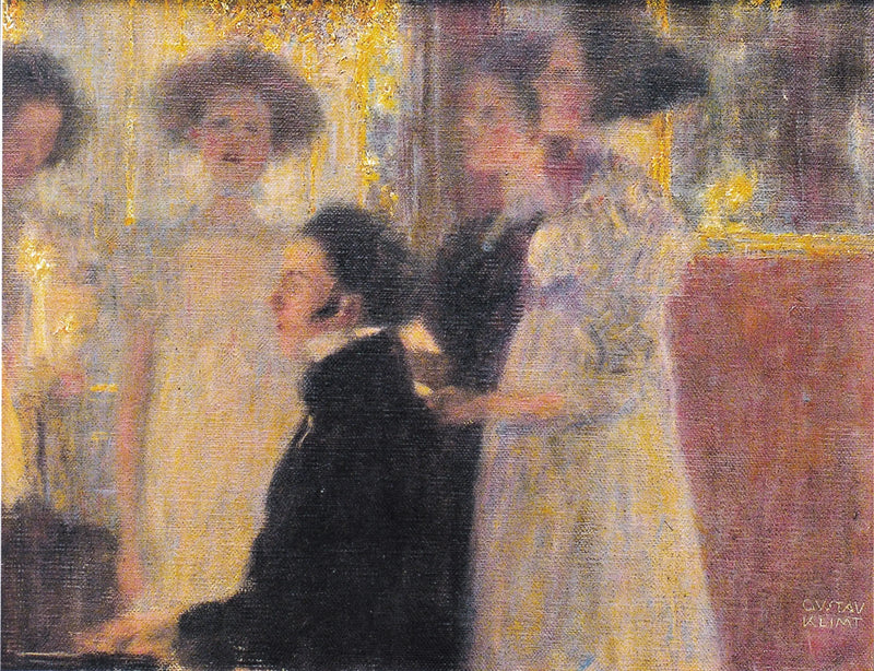 Schubert ao piano I - Gustav Klimt