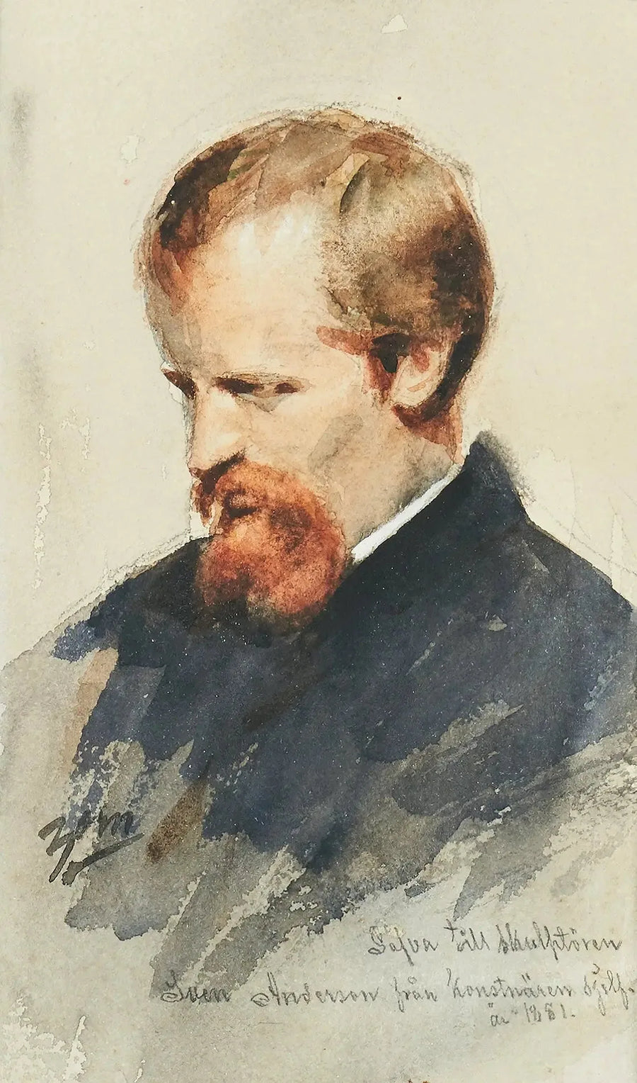 Escultor Sven Andersson - Anders Zorn