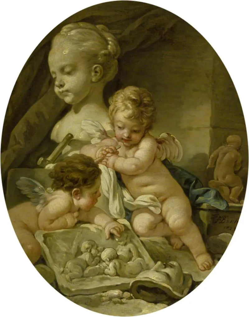 Escultura (Les Arts) - François Boucher