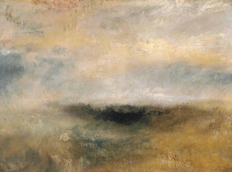 Paisagem Marinha com Tempestade se Aproximando - J. M. W. Turner
