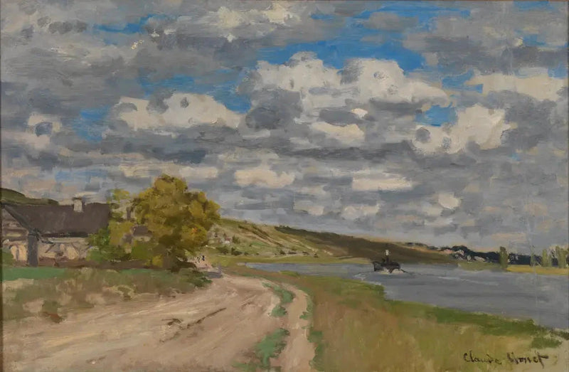 O Sena perto do seu estuário, Honfleur W115 - Claude Monet