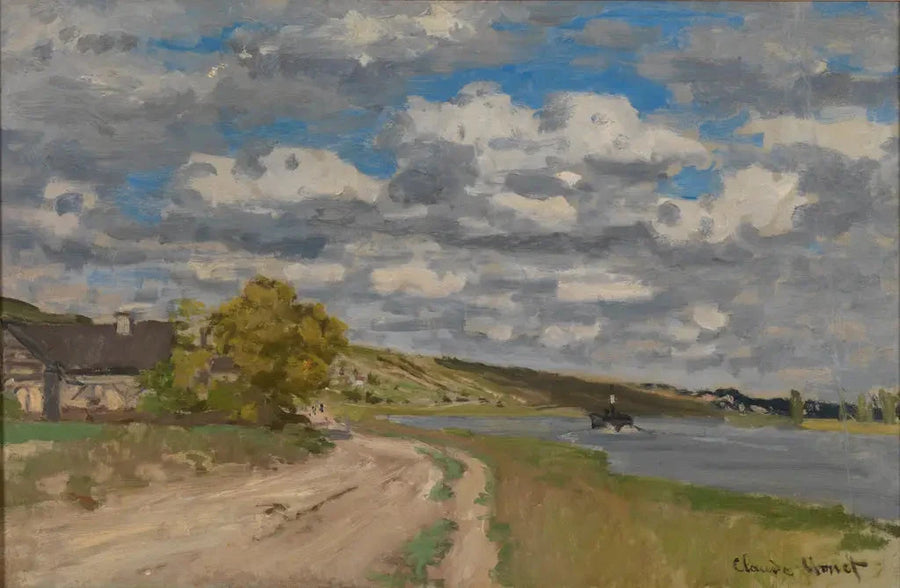 O Sena perto do seu estuário, Honfleur W115 - Claude Monet