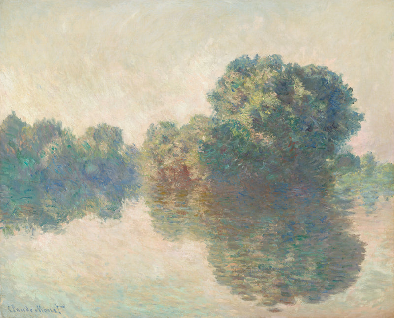 O Sena em Giverny, NGA W1494 - Claude Monet