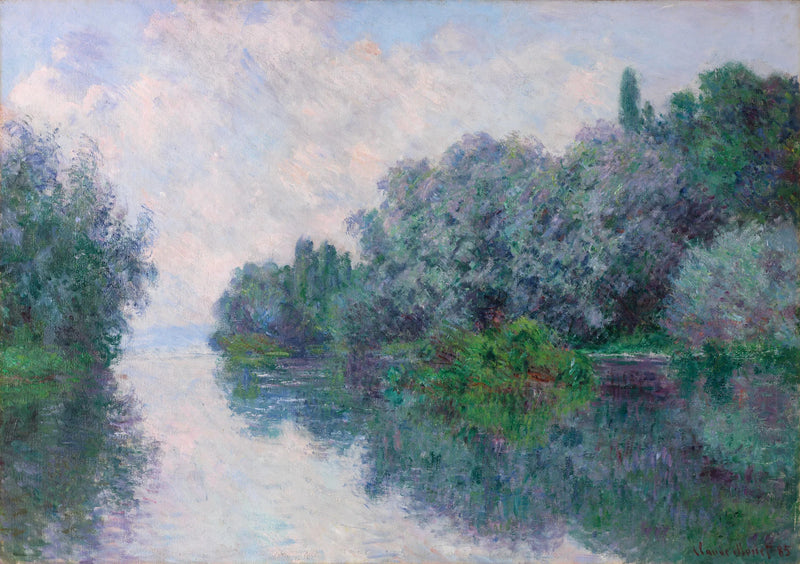 O Sena em Giverny W1007 - Claude Monet