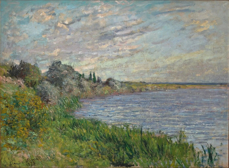 O Sena perto de Vétheuil W477 - Claude Monet