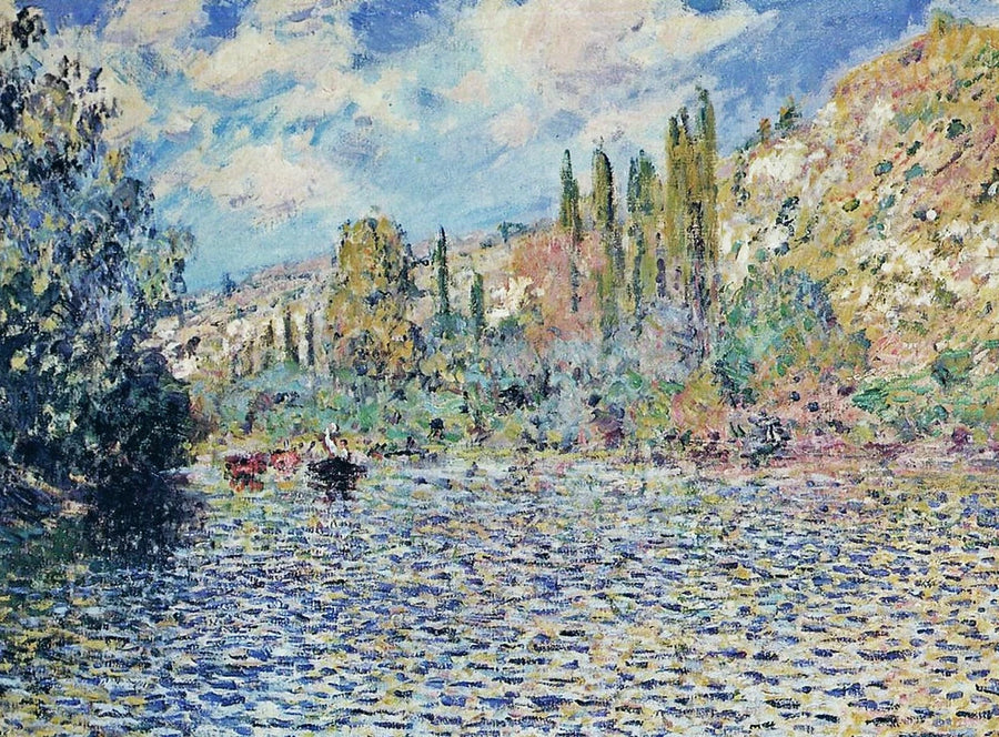 O Sena em Vétheuil W529 - Claude Monet