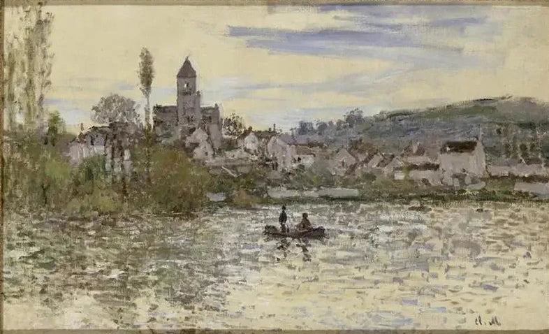 O Sena em Vétheuil W532 - Claude Monet