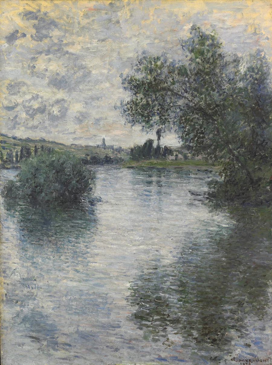 O Sena em Vétheuil W537 - Claude Monet