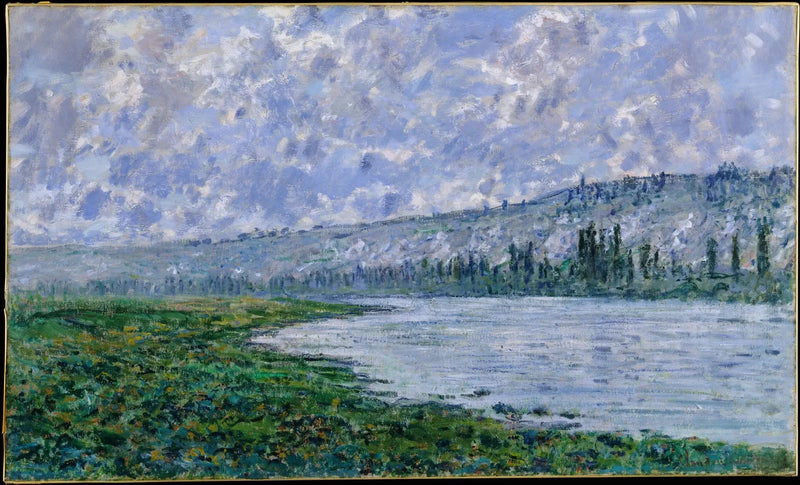 O Sena em Vétheuil W599 - Claude Monet
