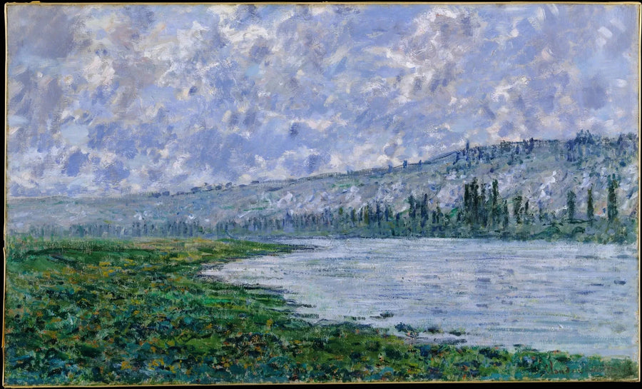 O Sena em Vétheuil W599 - Claude Monet