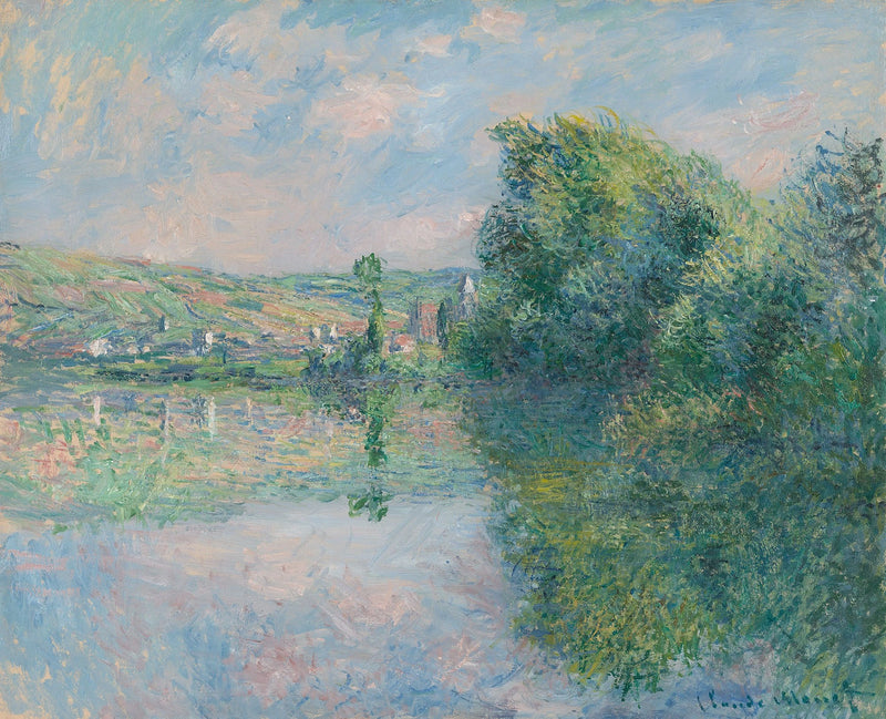 O Sena em Vétheuil W610 - Claude Monet