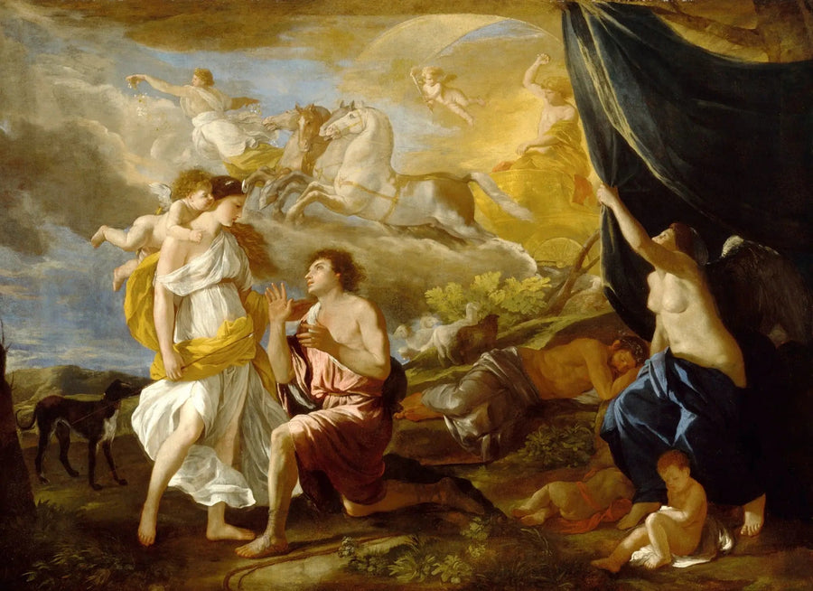 Selene e Endymion - Nicolas Poussin