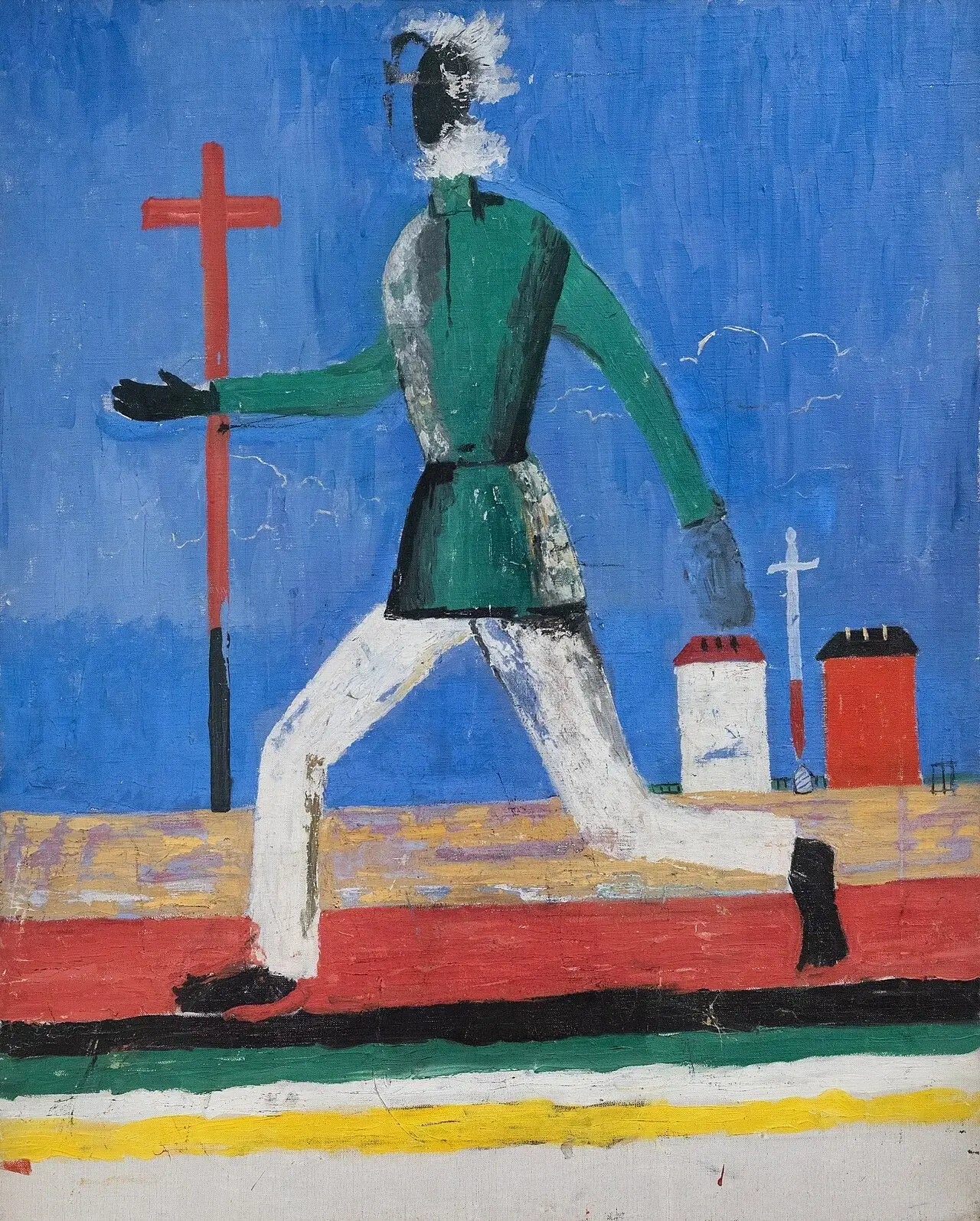 Sensation de danger - Kazimir Malevich - Alpha Reproduction