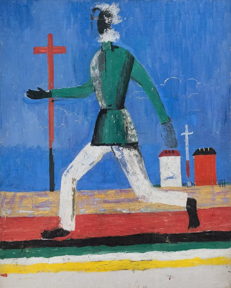 Sensação de perigo - Kazimir Malevich