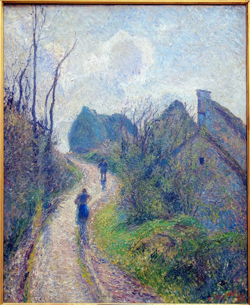 Sente de la Ravinière em Osny - Camille Pissarro