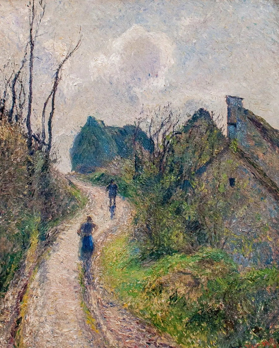 Sente de la Ravinière em Osny - Camille Pissarro