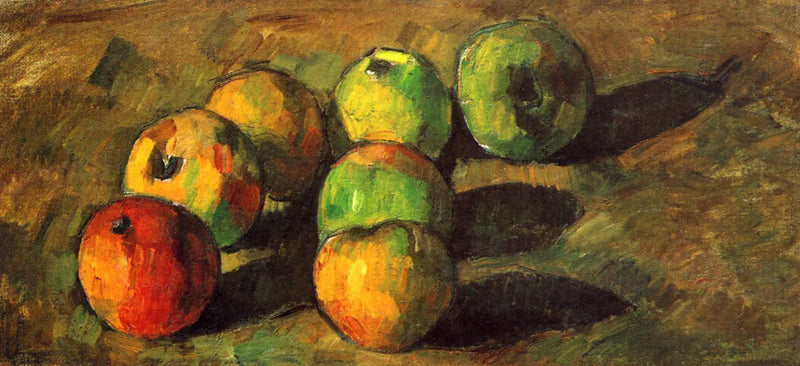 Sete maçãs - Paul Cézanne