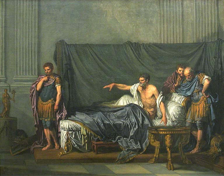 Septime Sévère e Caracalla - Jean-Baptiste Greuze