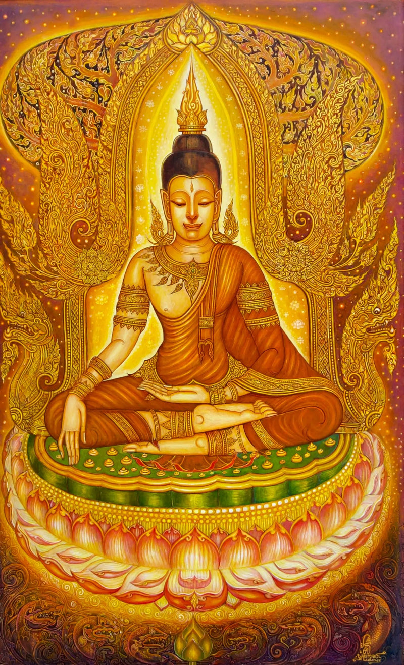 Serenidade do Buda  | 80 x 130 cm