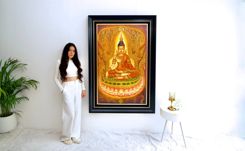 Serenidade do Buda  | 80 x 130 cm
