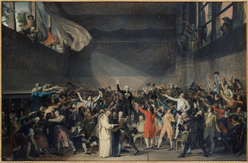 Juramento do Jogo da Palma, 20 de junho de 1789 - Jacques-Louis David