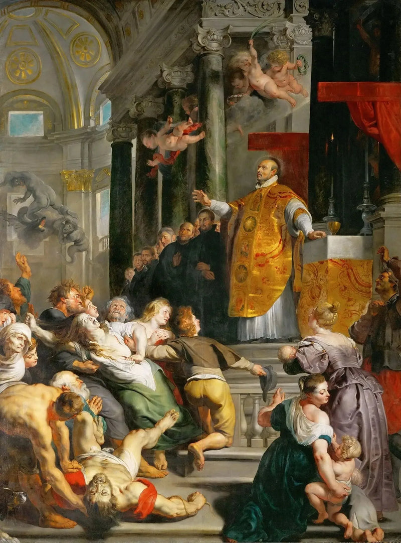 Sermão de Santo Inácio de Loyola - Peter Paul Rubens