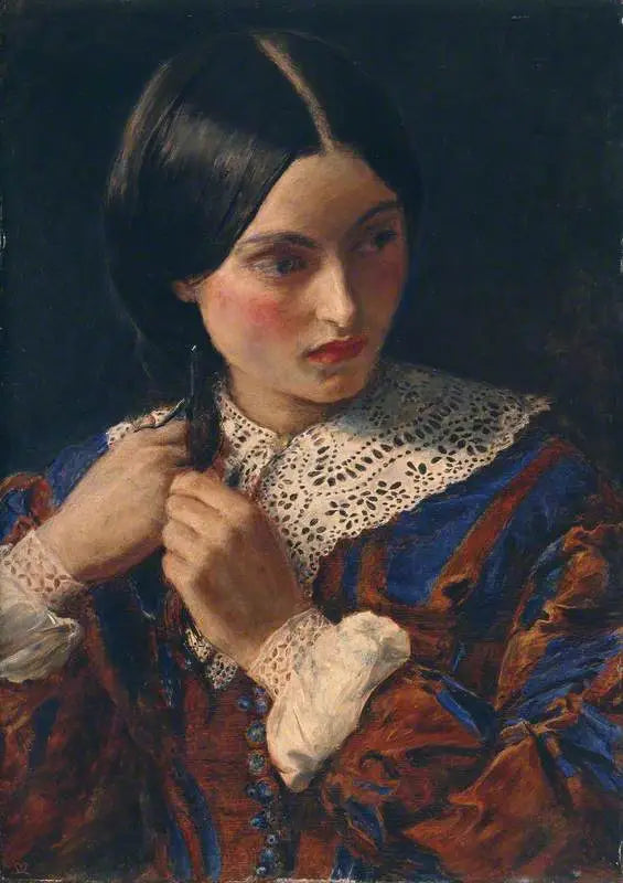 Apenas um fio de cabelo - John Everett Millais