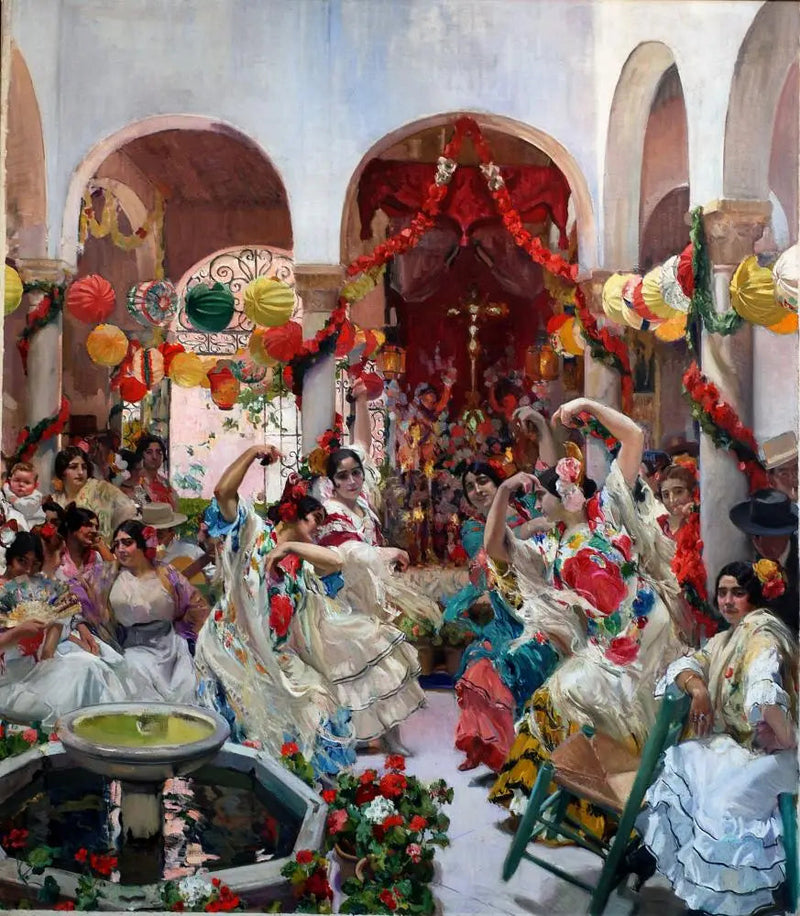 Sevilha, a dança - Joaquín Sorolla