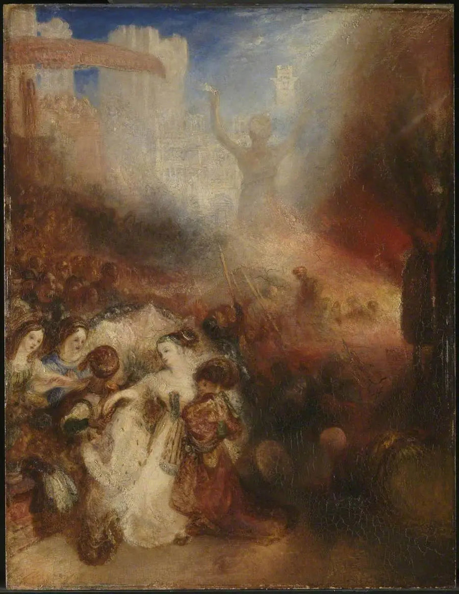 Sadraque, Mesaque e Abednego na Fornalha Ardente - J. M. W. Turner