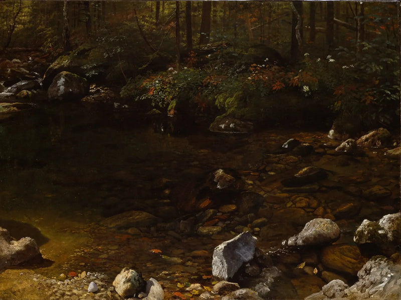 Piscina Sombria, Montanhas Brancas, New Hampshire - Albert Bierstadt