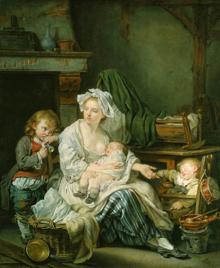 "Silêncio!" - Jean-Baptiste Greuze