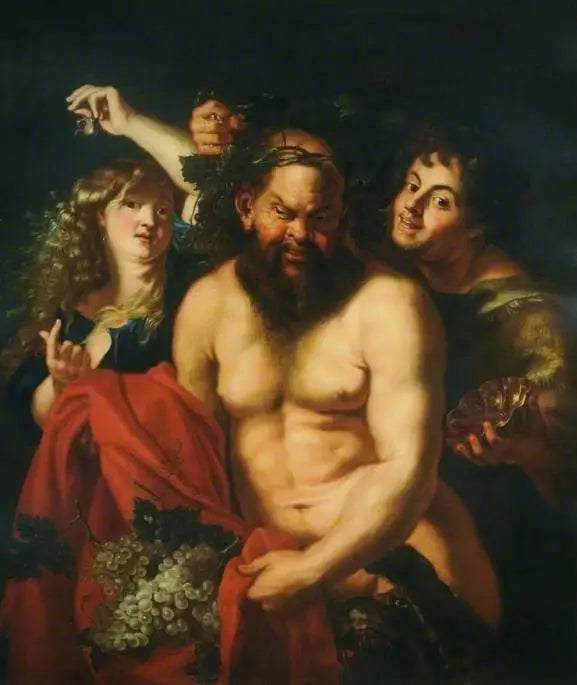 Silène bêbado acompanhado de Bacantes - Peter Paul Rubens