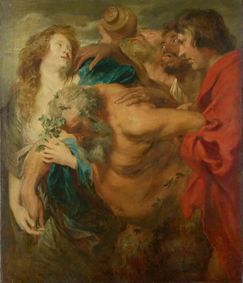 Silène bêbado - Antoine van Dyck