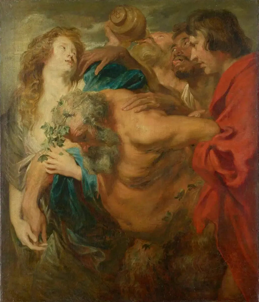Silène bêbado - Antoine van Dyck