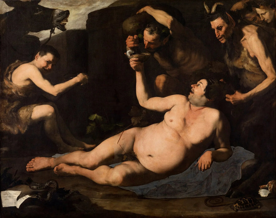 Silène bêbado - Jusepe de Ribera