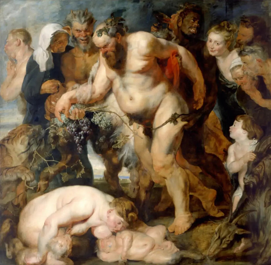 Silène bêbado - Peter Paul Rubens