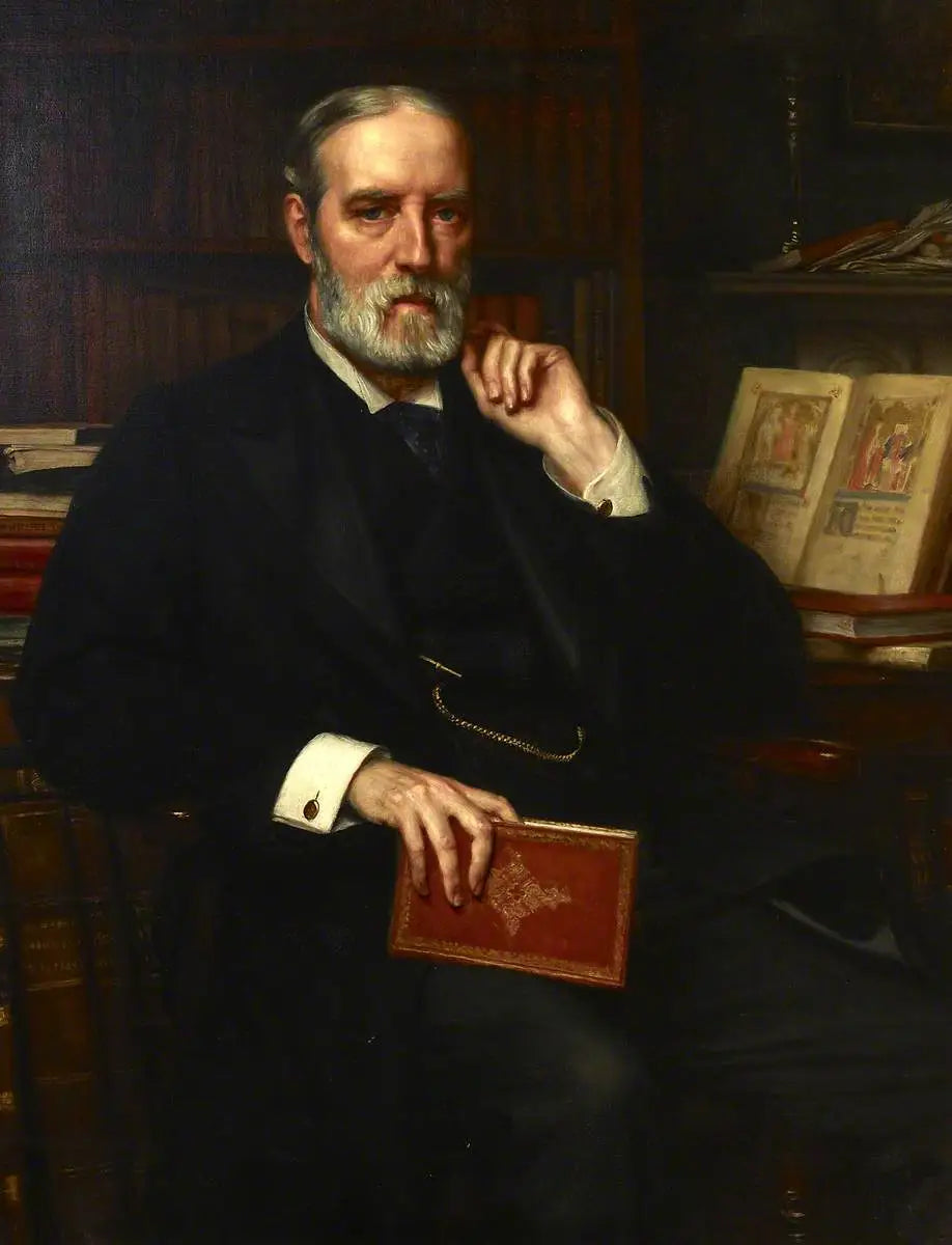 Sir Edward Maunde Thompson (1840–1929) directeur et bibliothécaire principal (1888–1909) - Edward Poynter - Alpha
